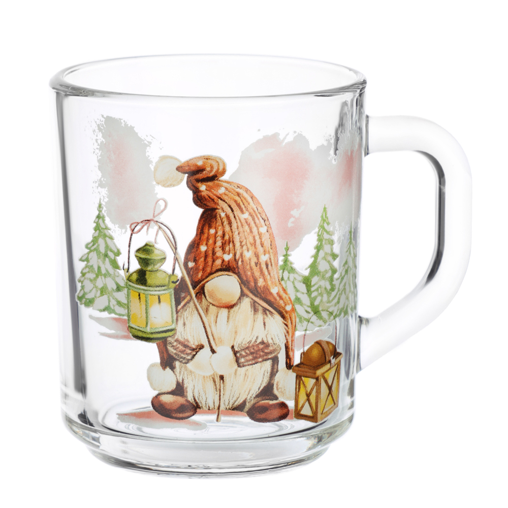 ОСЗ Гном Кружка 200мл, стекло, арт.№ 877-703