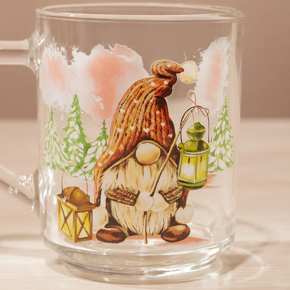 ОСЗ Гном Кружка 200мл, стекло, арт.№ 877-703