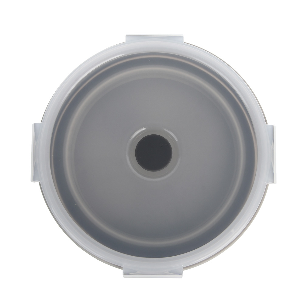 Миска складная туристическая тм BY Русские Супергерои, с крышкой, 750мл, силикон, арт.№ 123-009