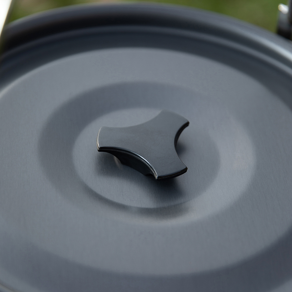 BY Котелок туристический, костровой, 4л, анодированный алюминий, арт.№ 123-010