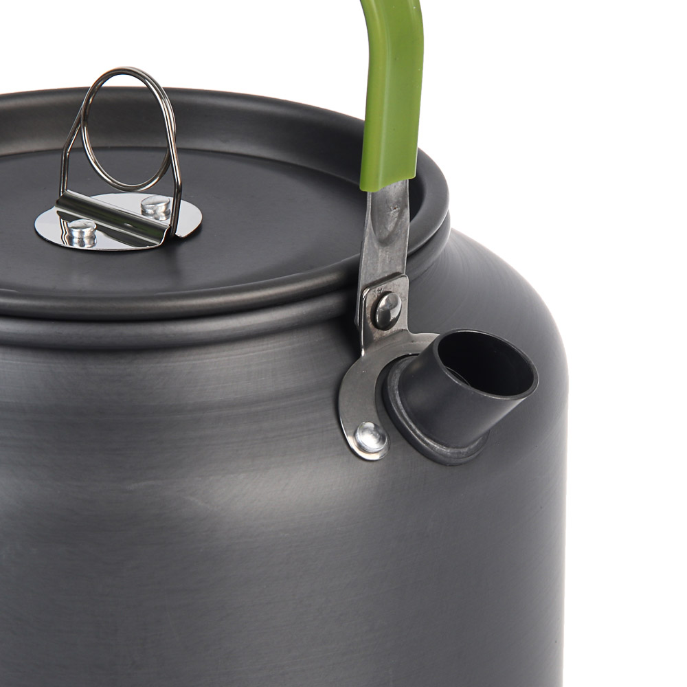 Чайник туристический тм BY Русские Супергерои, костровой, 1,8л, анодированный алюминий, арт.№ 123-011