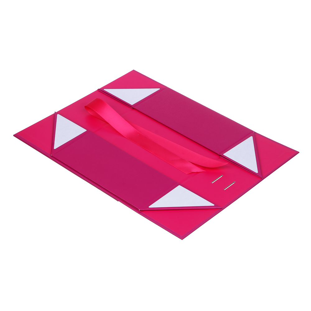 BY Коробка подарочная складная с лентой, тиснение фольгой, 28x20x9см, Заря 2, арт.№ 207-066