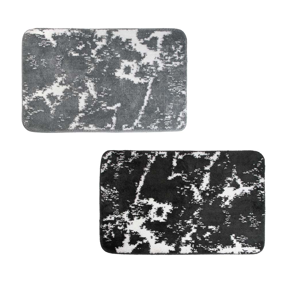 Коврик для ванной тм VETTA Урбан, микрофибра, 50x80 см, 2 цвета, арт.№ 462-682