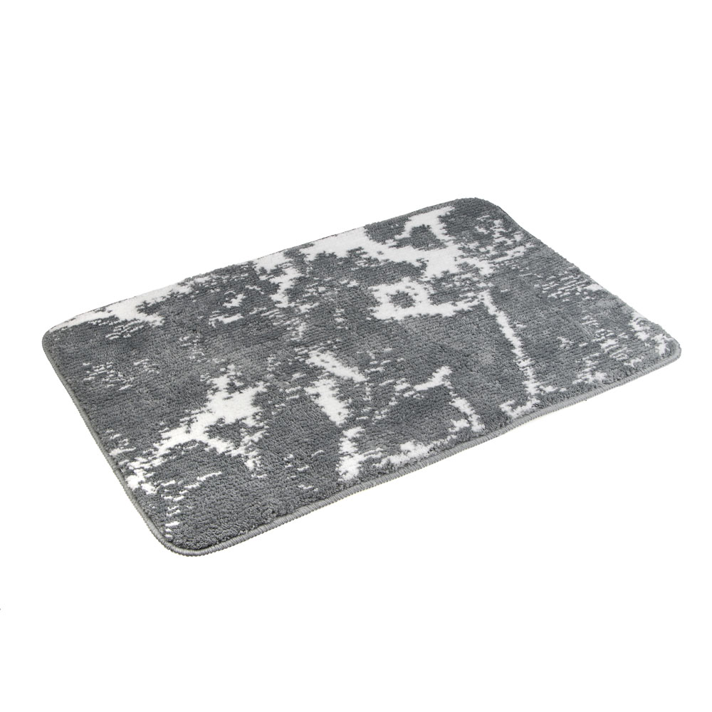 Коврик для ванной тм VETTA Урбан, микрофибра, 50x80 см, 2 цвета, арт.№ 462-682