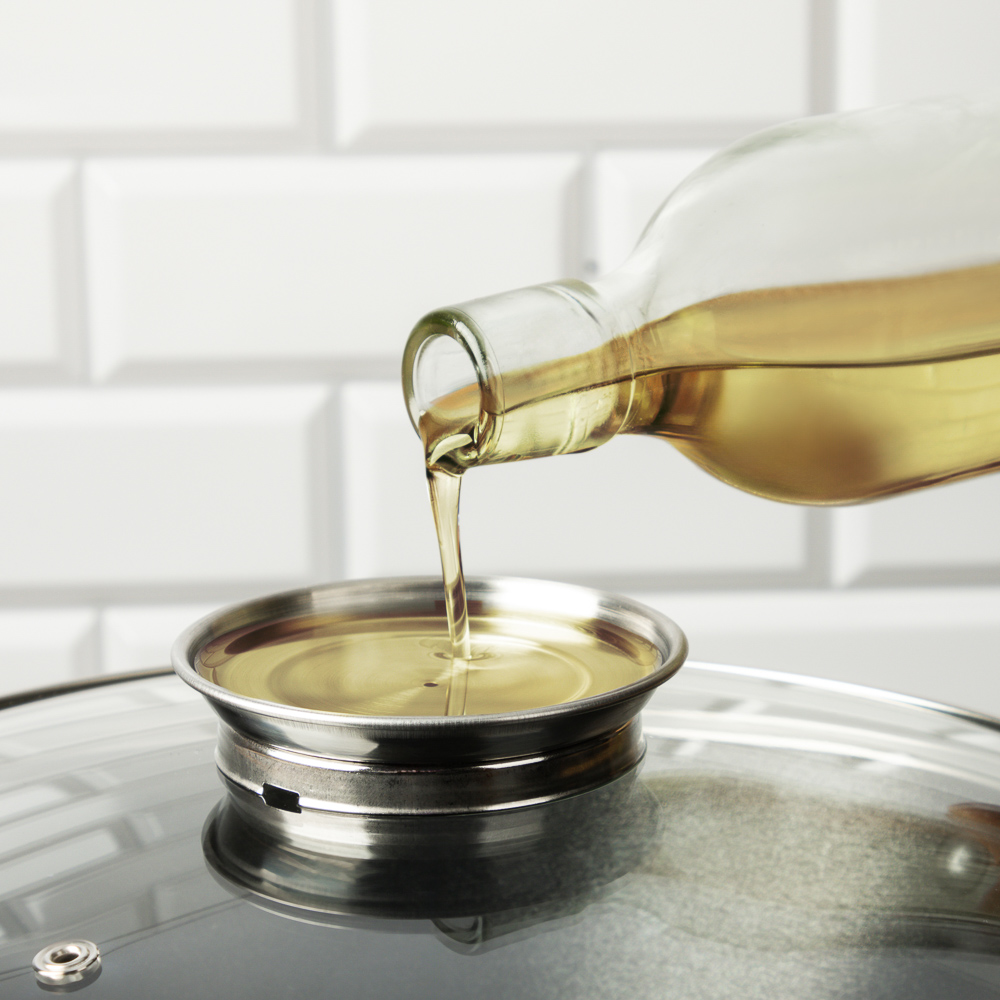 SATOSHI Казан чугун,28см,3,6л,антипр.покр,решетка,стекл.крыш,нейлон.лопатка,бамб.палочки,индукция, арт.№ 808-030