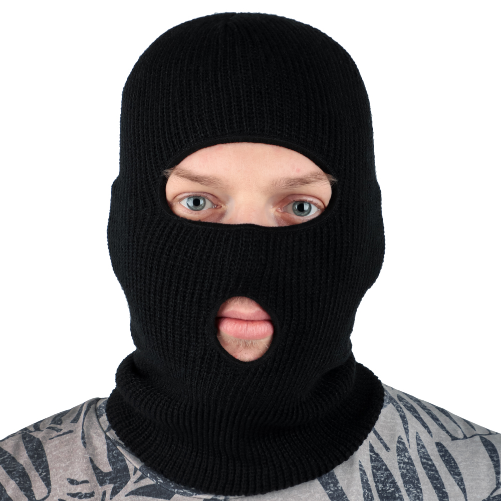 Шапка-маска два отверстия тм AZOR FISHING, полиэстер, арт.№ 344-003