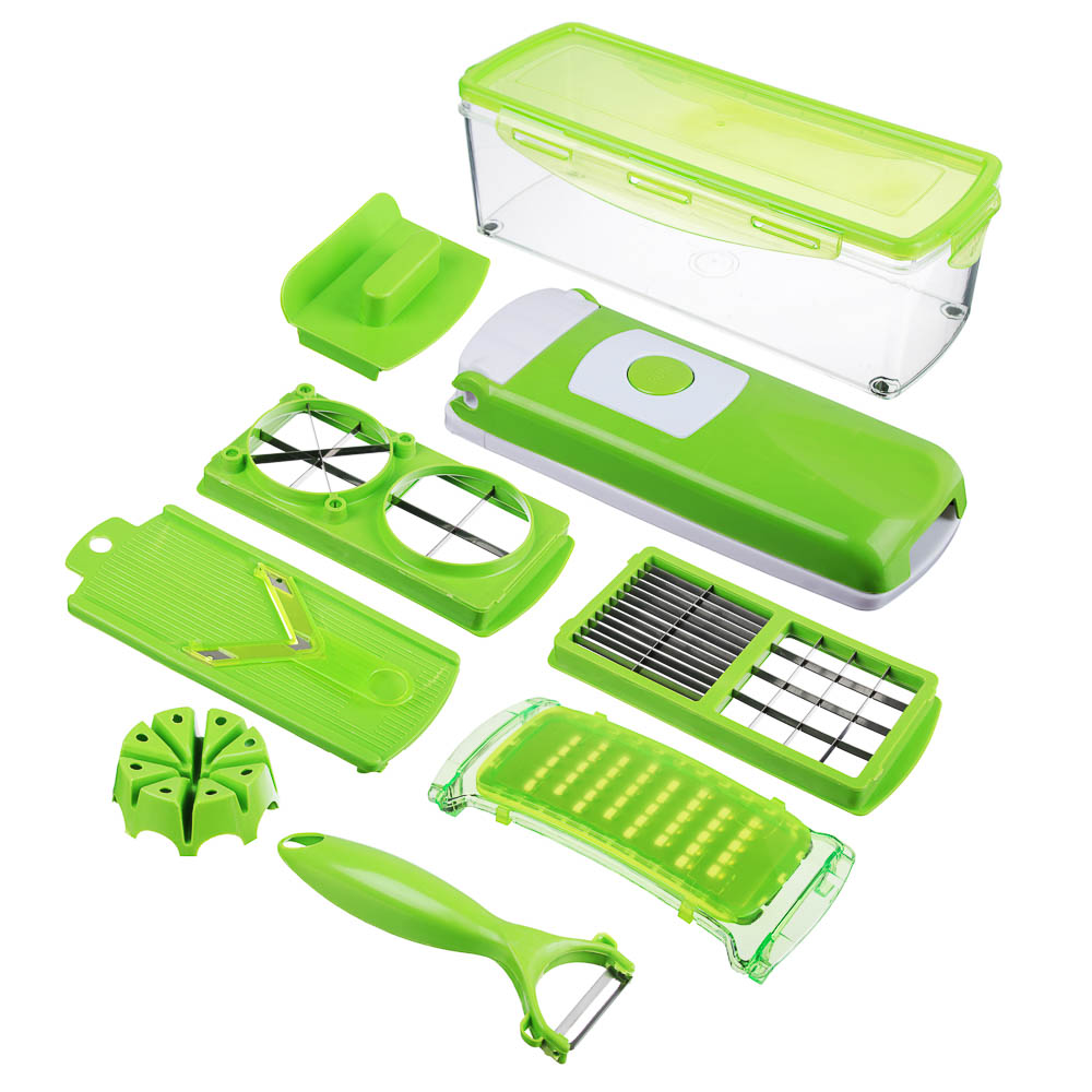 VETTA Овощерезка универсальная "Супер Слайсер", VS-288, 14 предметов, арт.№ 885-042