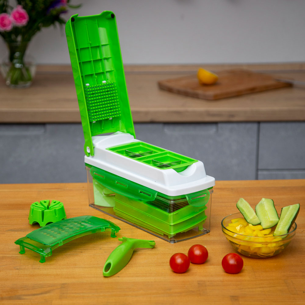 VETTA Овощерезка универсальная "Супер Слайсер", VS-288, 14 предметов, арт.№ 885-042