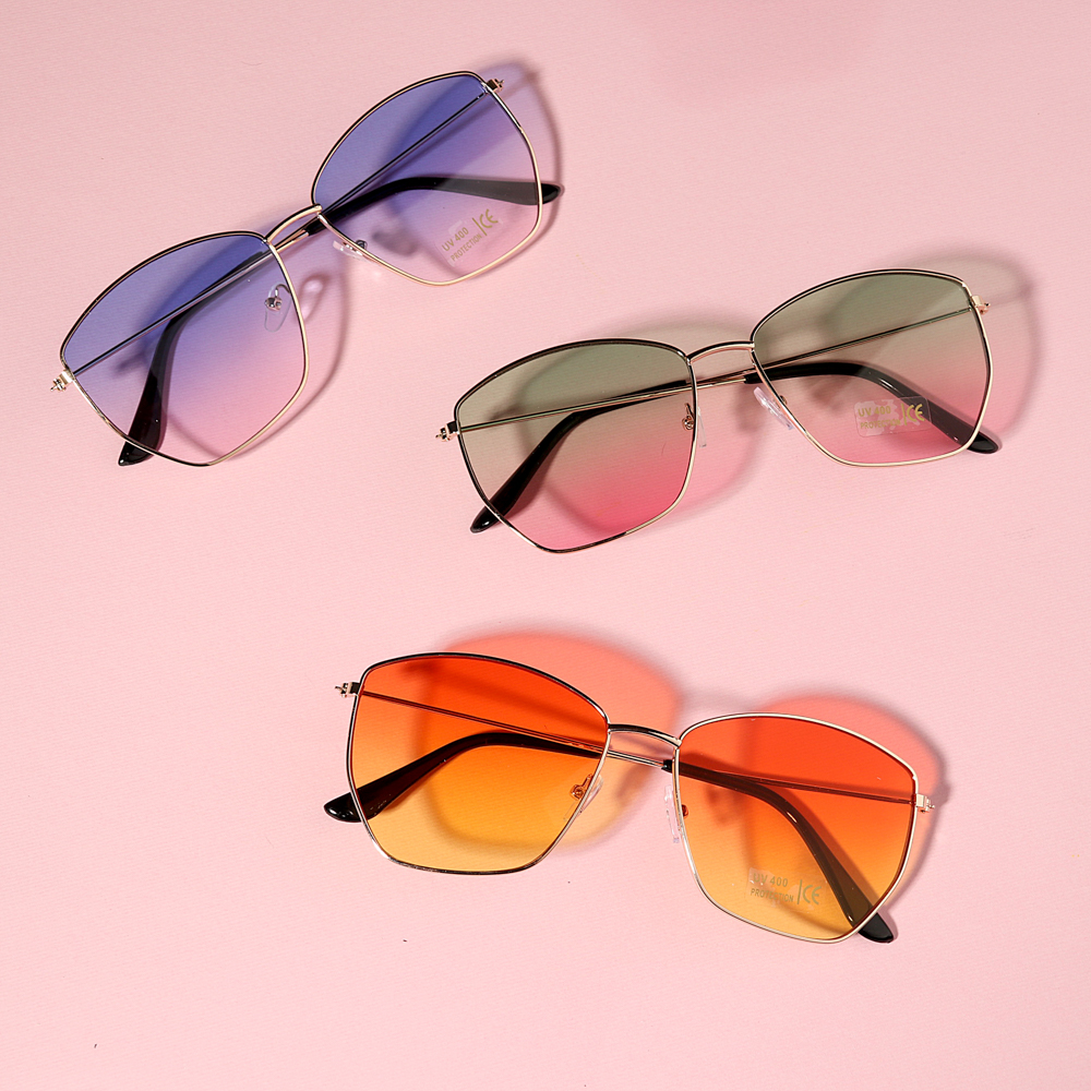 GALANTE Очки солнцезащитные для взрослых, пластик, металл, 142х47мм, 6 цветов, арт.№ 304-437