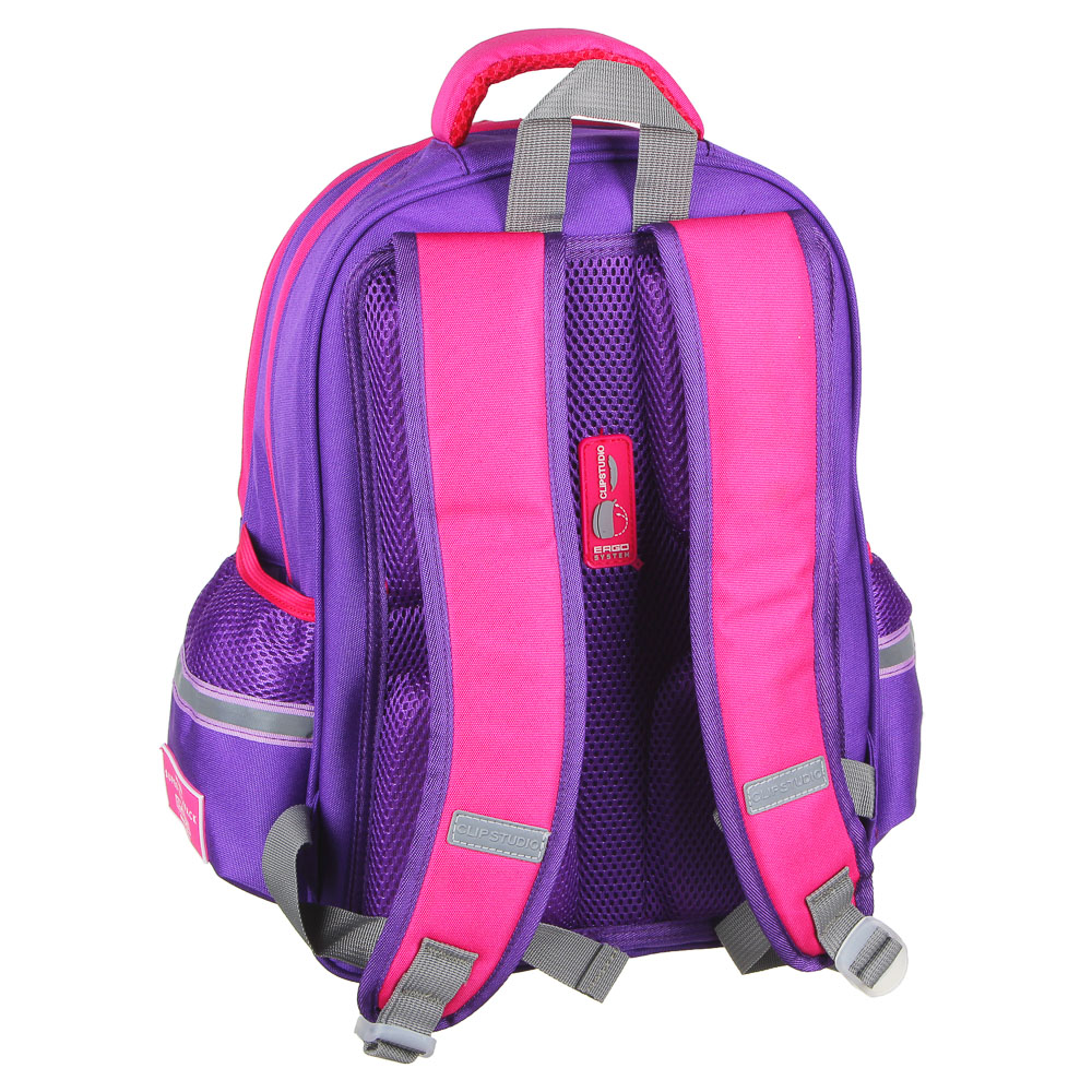 Гламур дог Рюкзак подростковый, 41x31x18см, ПЭ, 2 отд, 3 карм, эргономичная спинка, уплотнен. лямки, арт.№ 254-242