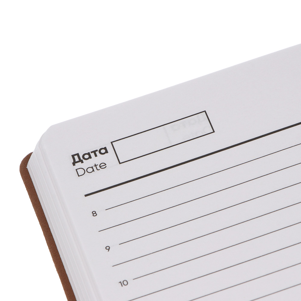 Ежедневник недатир."Стиль" А5, 352 стр., тв.обложка, иск.кожа, с эффектом замши, 4 цвета, арт.№ 572-298