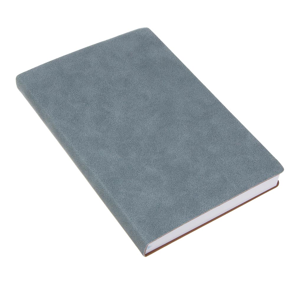 Ежедневник недатир."Стиль" А5, 352 стр., тв.обложка, иск.кожа, с эффектом замши, 4 цвета, арт.№ 572-298