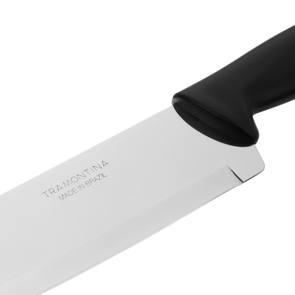 Tramontina Plenus Нож кухонный 20см, черная ручка, 23426/108, арт.№ 871-050