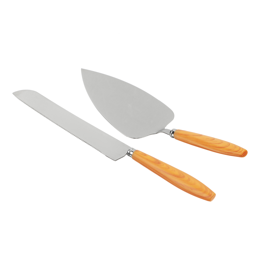 Набор для торта лопатка 26см + нож 28см, нерж.сталь, арт.№ 815-413