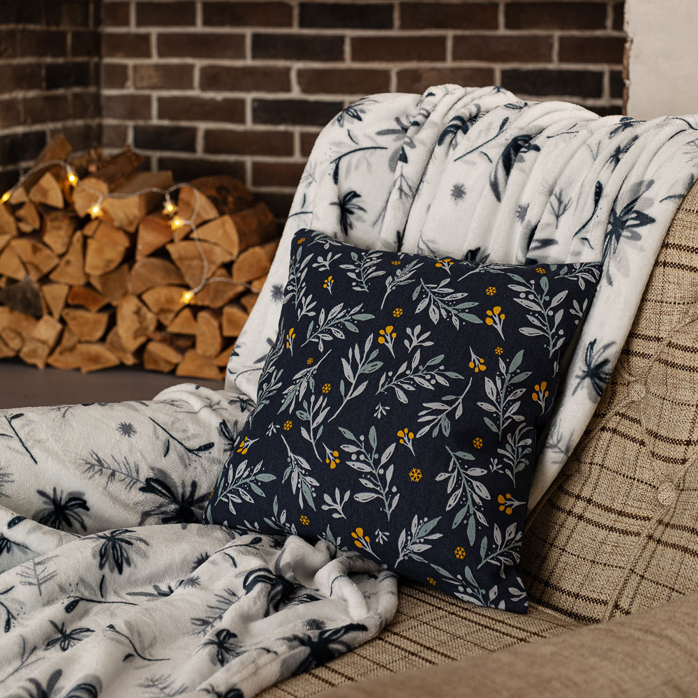 PROVANCE Ноэль Чехол 2х-сторонний для подушки 40х40см, 100% хлопок, арт.№ 492-153