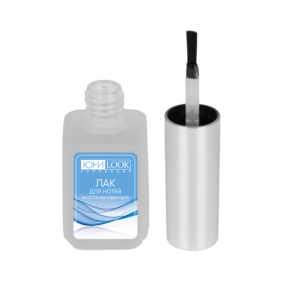 ЮНИLOOK Лак для ногтей восстанавливающий, 12 мл, арт.№ 017-006