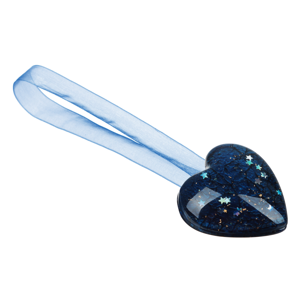 PROVANCE Подхват для штор магнитный 2-сторонний, "Сердце", 32см, d4см, 3 цвета, арт.№ 491-444