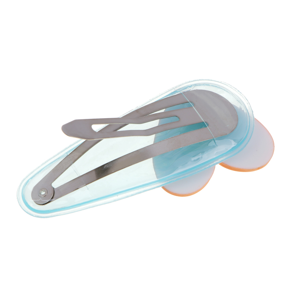 ЮНИLOOK Зажим для волос 2 шт, 7 см, металл, пластик, ПВХ, арт.1, арт.№ 321-430