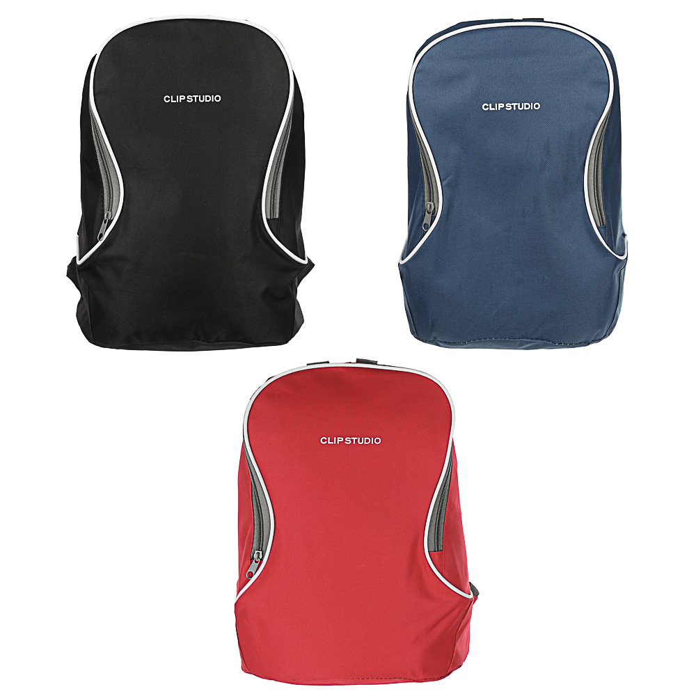 Рюкзак подростковый 40x30х17см, 1отд. на молнии, полиэстер, 3 цвета, ПРОМО, арт.№ 254-281