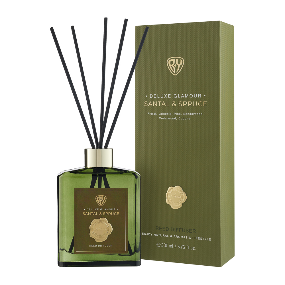 BY Диффузор Deluxe Glamour, 200мл. Santal & Spruce, арт.№ 412-225