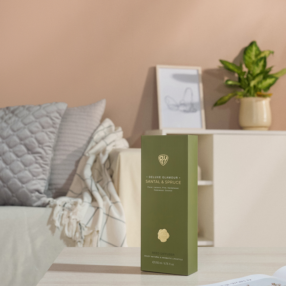 BY Диффузор Deluxe Glamour, 200мл. Santal & Spruce, арт.№ 412-225