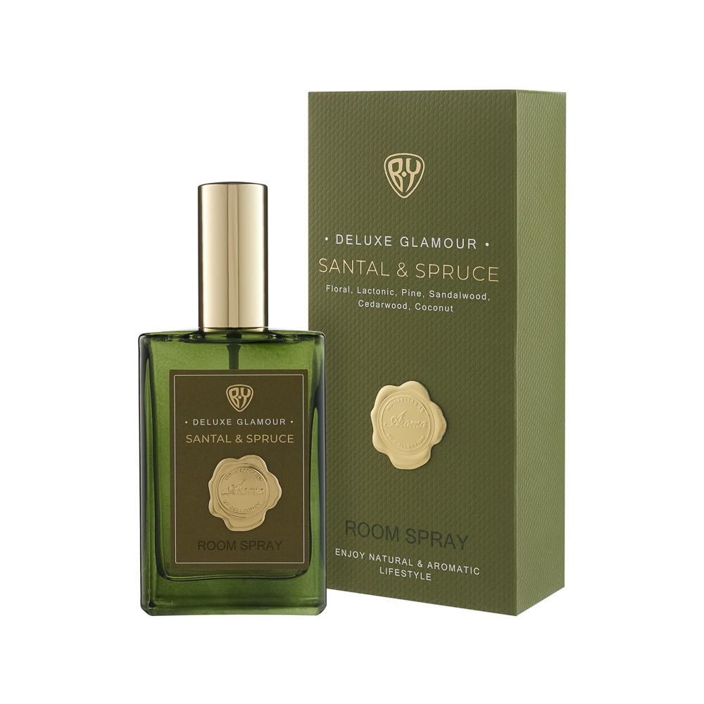 BY Спрей для дома Deluxe Glamour, 100 мл., Santal & Spruce, арт.№ 412-226