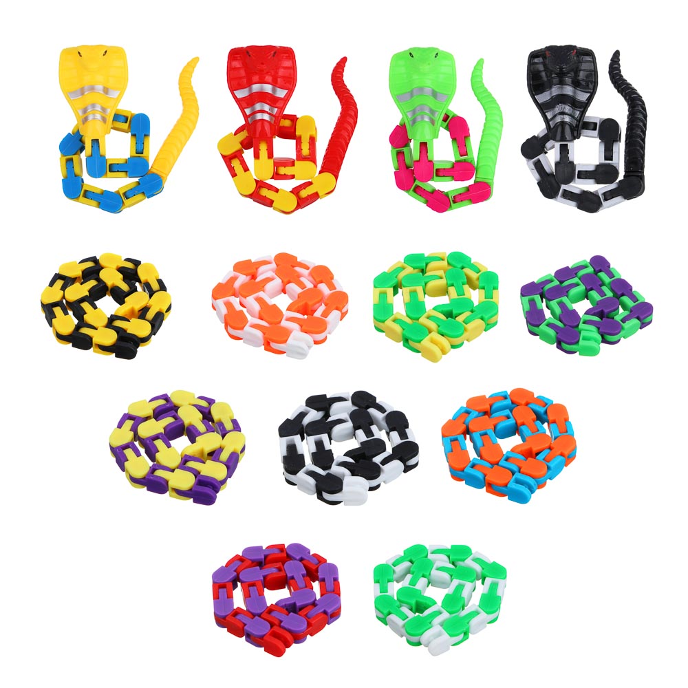 ИГРОЛЕНД Головоломка антистресс собери фигуру, РР, 1х28,5см, 8 видов, арт.№ 295-190