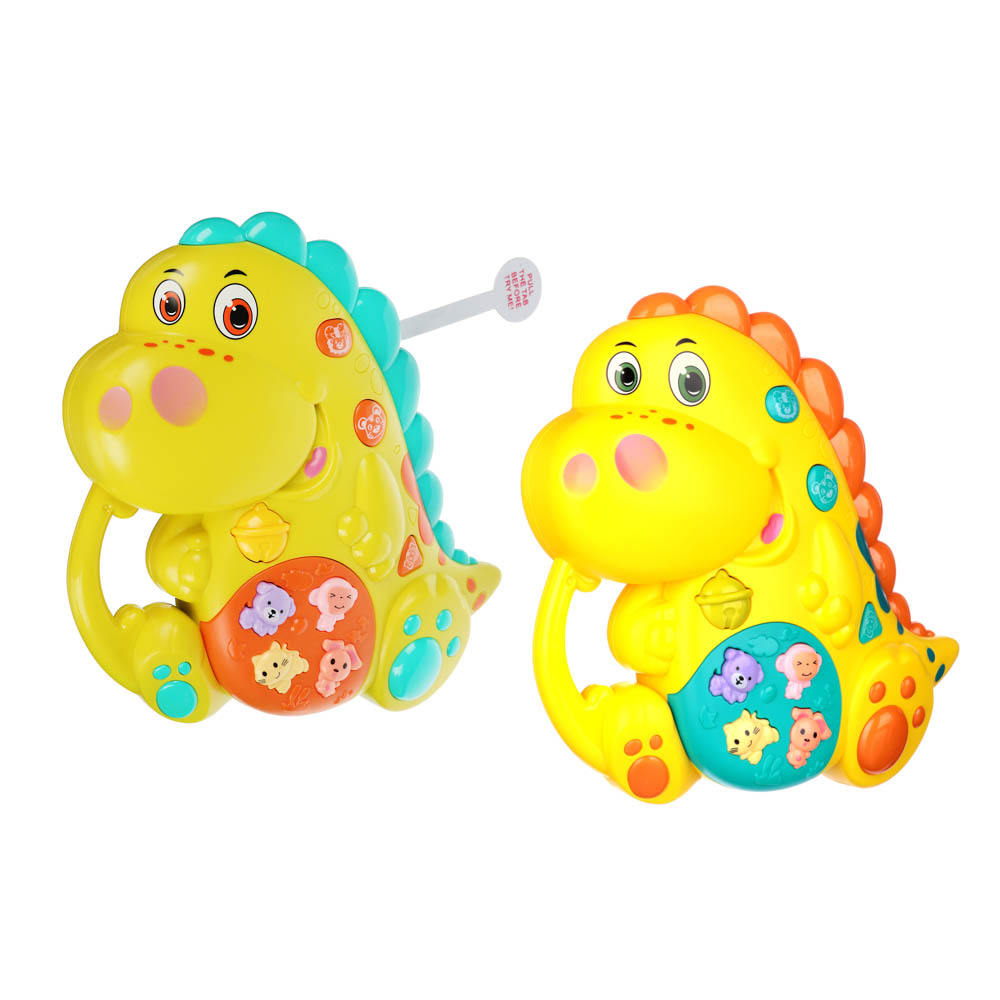 ИГРОЛЕНД Бизиборд обучающий "Дино", свет, звук, 2АА, 13,8х3,5х15,5см, арт.№ 272-731