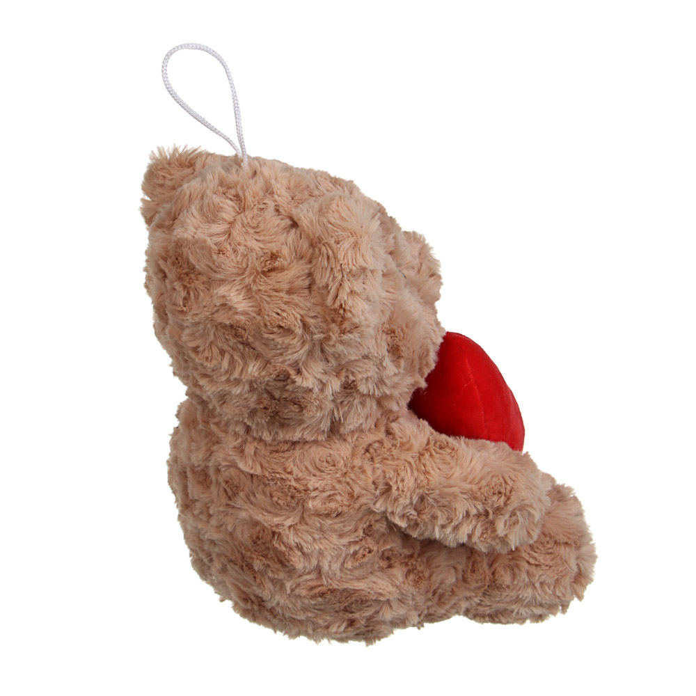 Сувенир мягкий тм LADECOR "Мишка с сердцем", 20 см, плюш, 4 цвета, арт.№ 264-924