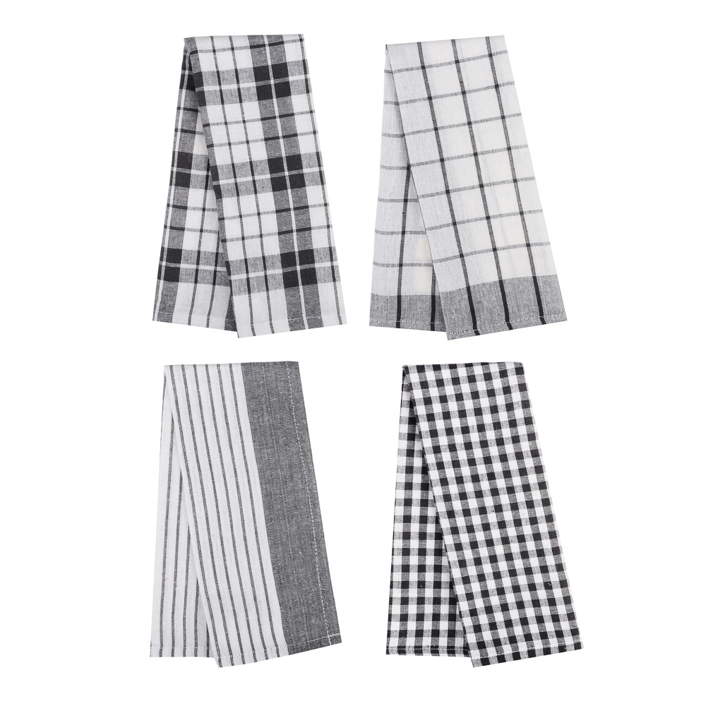 PROVANCE Комплект полотенец кухонных 4шт, 75% хлопок, 25% ПЭ 40х60см, "Классика", арт.№ 434-081