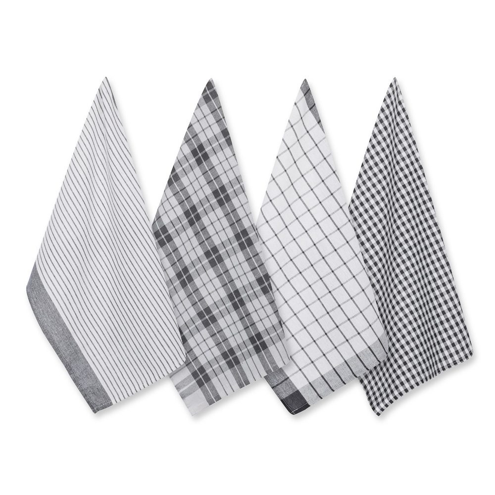 PROVANCE Комплект полотенец кухонных 4шт, 75% хлопок, 25% ПЭ 40х60см, "Классика", арт.№ 434-081