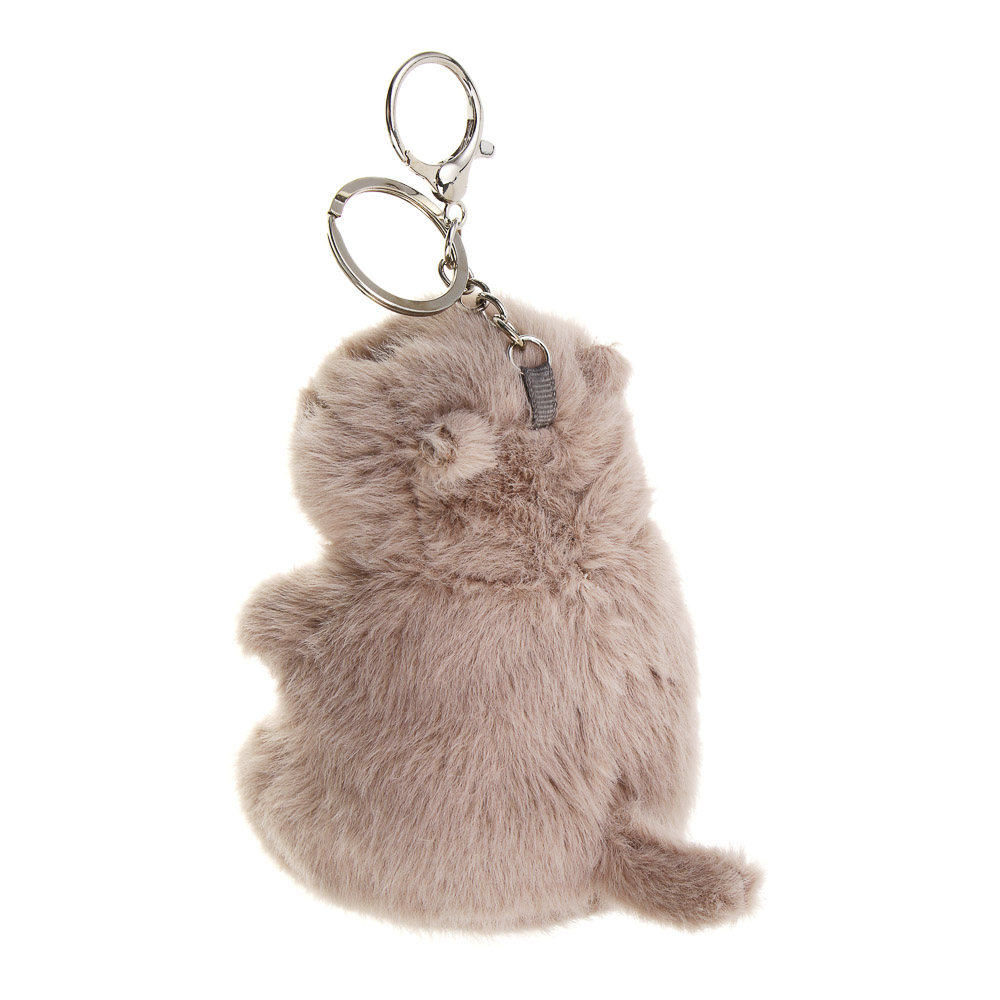 ИГРОЛЕНД Игрушка мягкая "Орущий суслик" с подвесом, 12 см, звук, 3xLR44, полиэстер, 2 дизайна, арт.№ 264-481