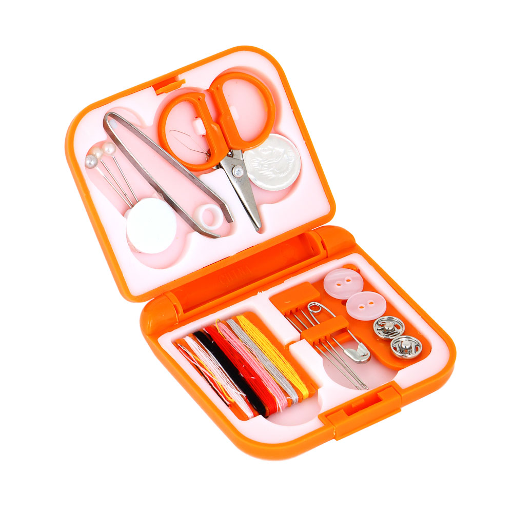 BY Рыжий Набор швейный дорожный в футляре, 20 предметов, 3 цвета, арт.№ 308-270