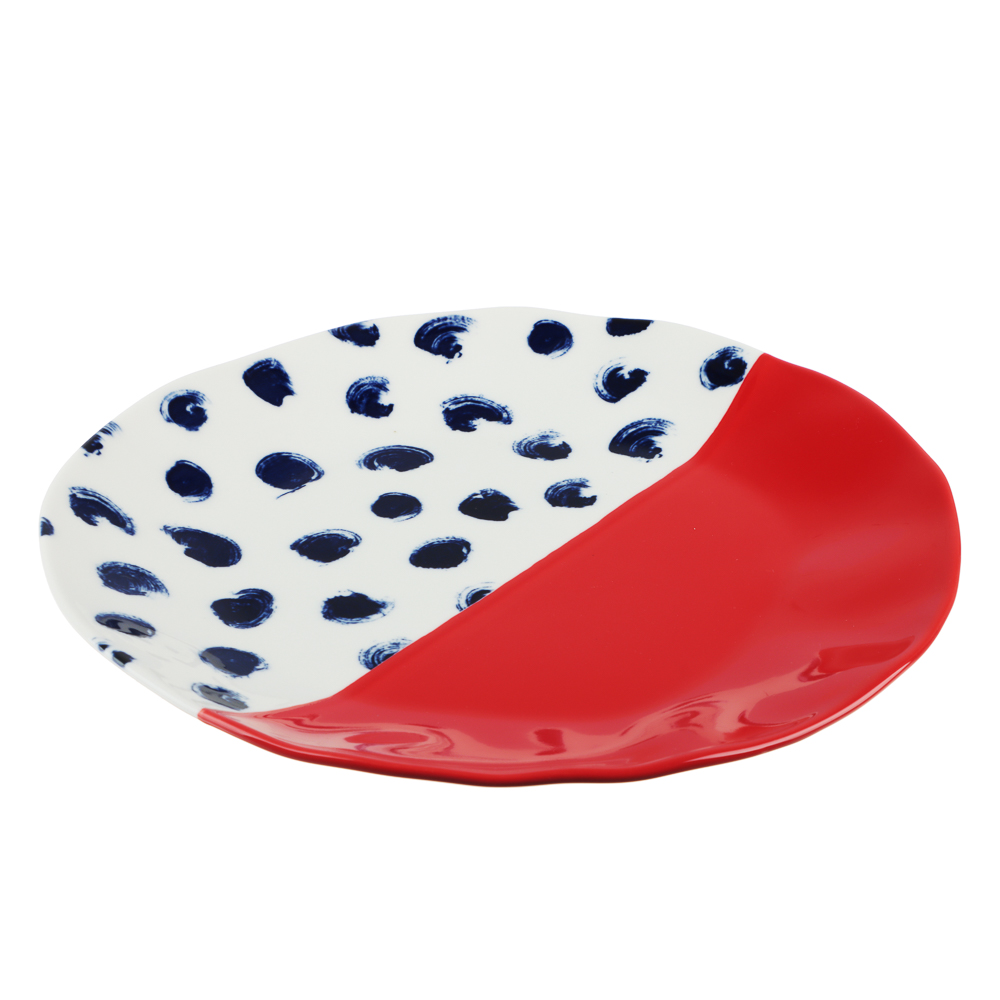 MILLIMI Индиго Тарелка подстановочная, 25х2,5см, в ассортименте, керамика, арт.№ 824-471