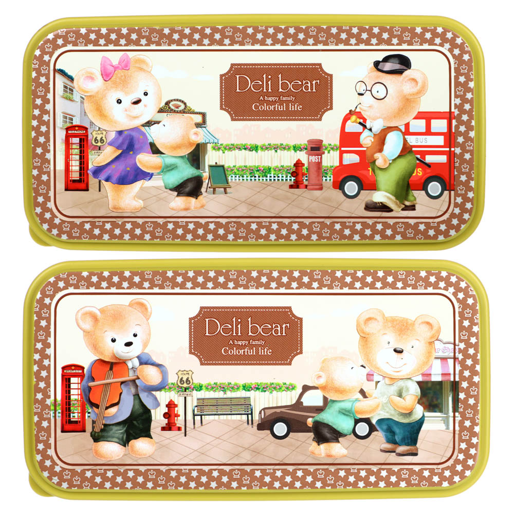 Набор контейнеров "Медвежата", 3шт, (1600мл, 2х450мл), полипропилен, арт.№ 829-202