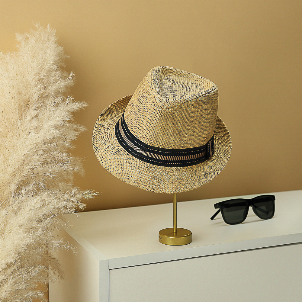 GALANTE Шляпа федора р-р 56-58, 100% целлюлоза, 5 цветов, арт.№ 314-015