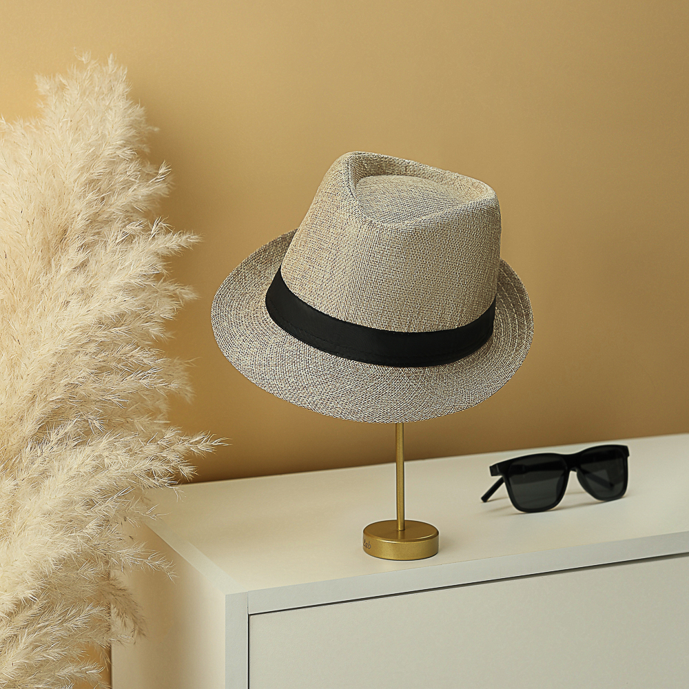 GALANTE Шляпа федора р-р 56-58, 100% целлюлоза, 5 цветов, арт.№ 314-015