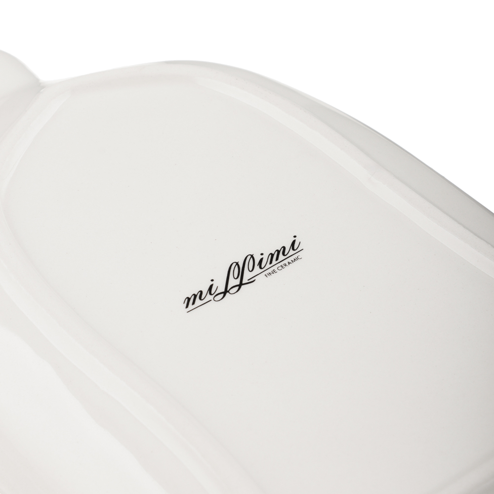 MILLIMI Фелиз Блюдо в форме колокольчика, 20х15х2,5см, керамика, арт.№ 820-868