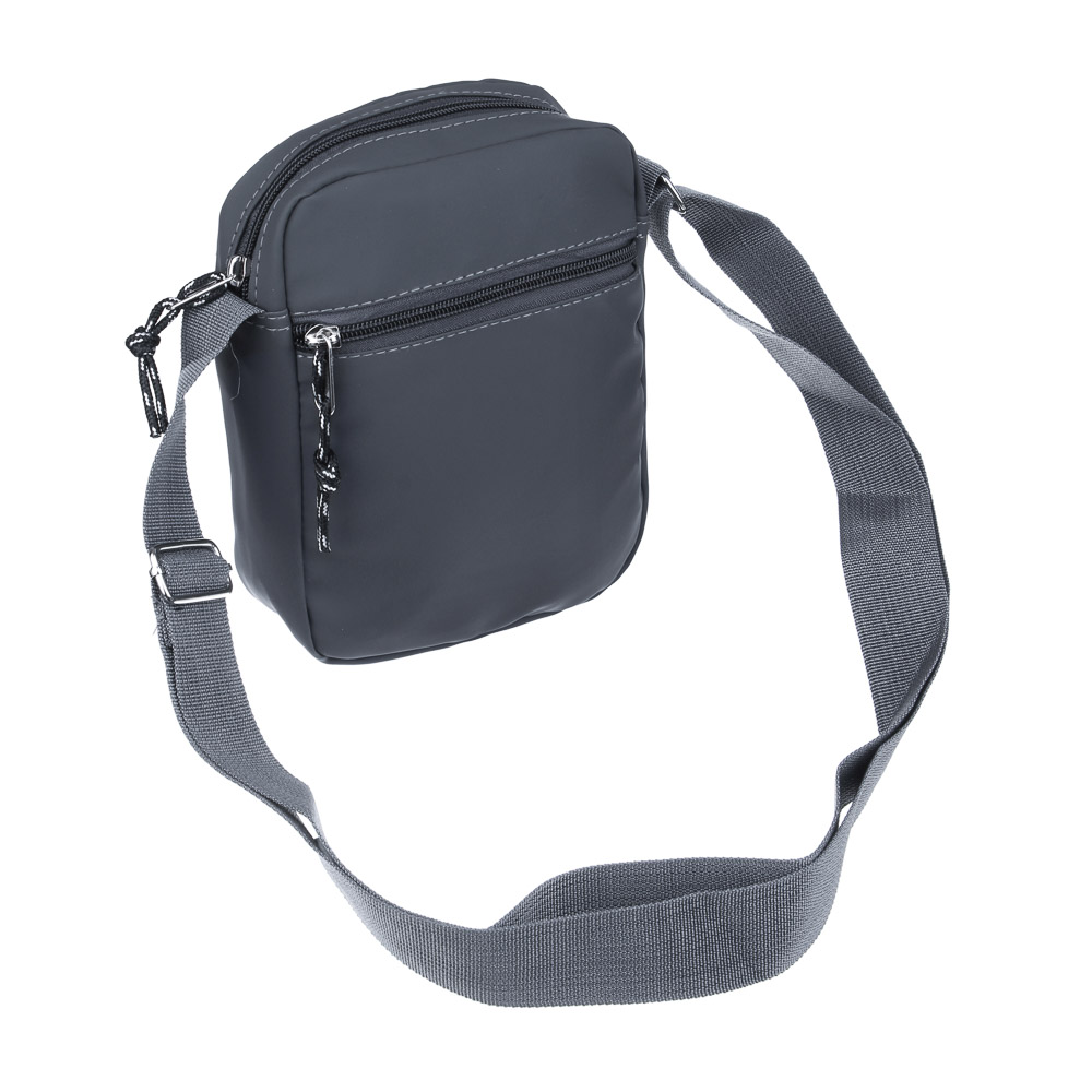 ЮL Сумка мужская на длинном ремне, полиэстер, 19,5х15,5х5см/20х15х5,5см, 23-7, арт.№ 337-023