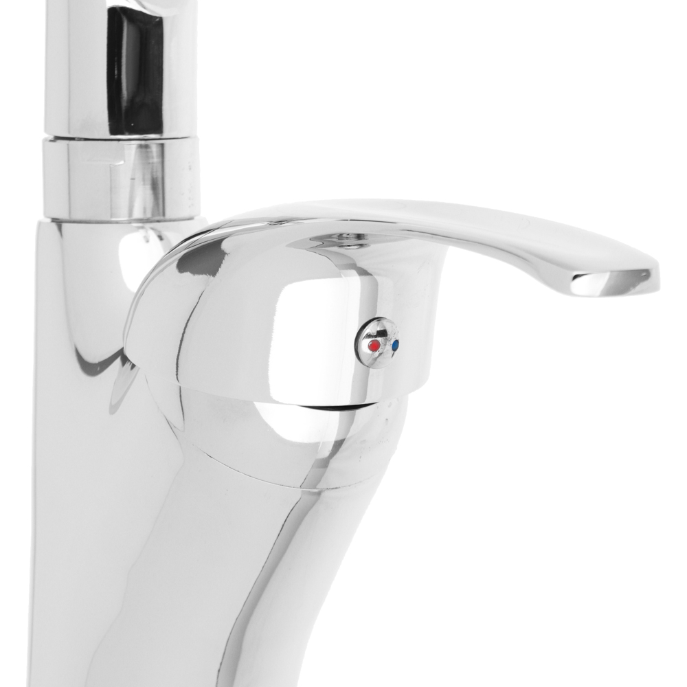 СоюзКран Смеситель для кухни, поворотный излив 25см, керам. картридж 40мм, хром, цинк, SK01-G131, арт.№ 566-390