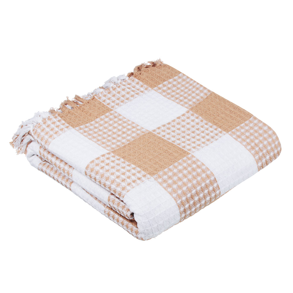 PROVANCE Ларго Плед, 200х220см, 100% хлопок, 4 дизайна, арт.№ 486-076