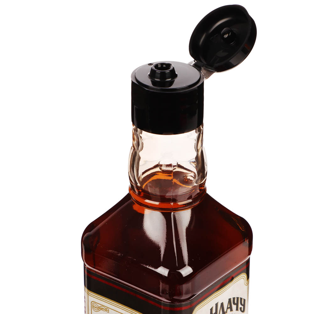 Гель для душа мужской "Крутой мужик"/"На удачу",парфюмированный,флакон виски,250мл, арт.№ 495-022