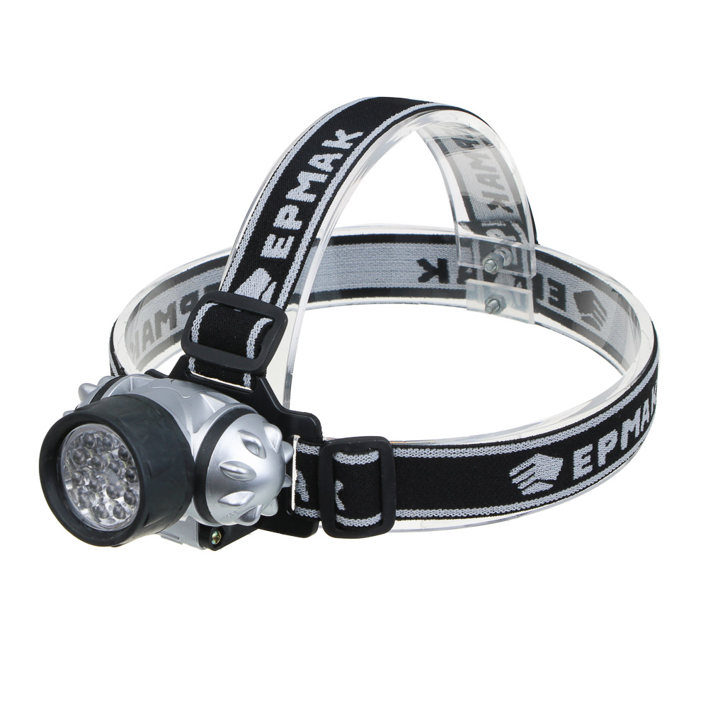 Фонарь налобный, тм ЕРМАК, 14 ярк. LED, 3xAAA, 6х4,2 см, арт.№ 328-072