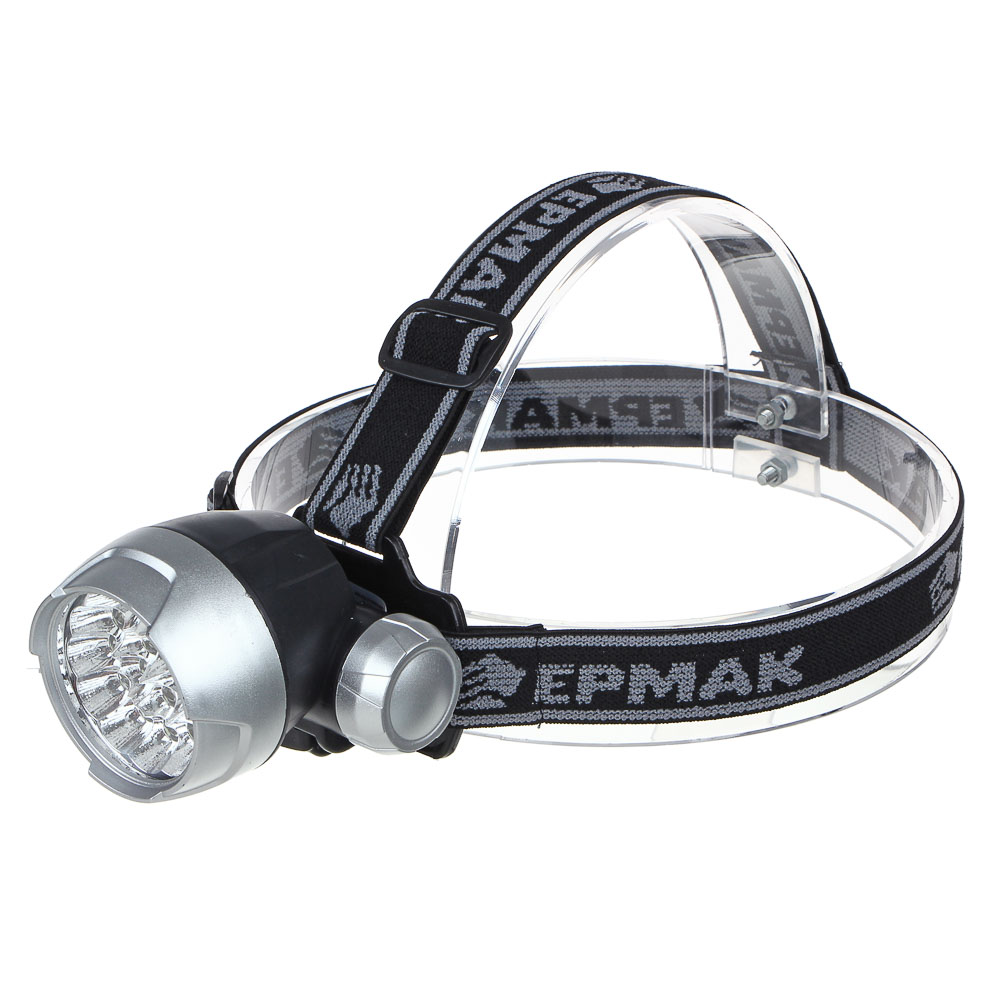 ЕРМАК Фонарь налобный 17 ярк. LED, 3xAAA, 7,6х5см, арт.№ 328-073