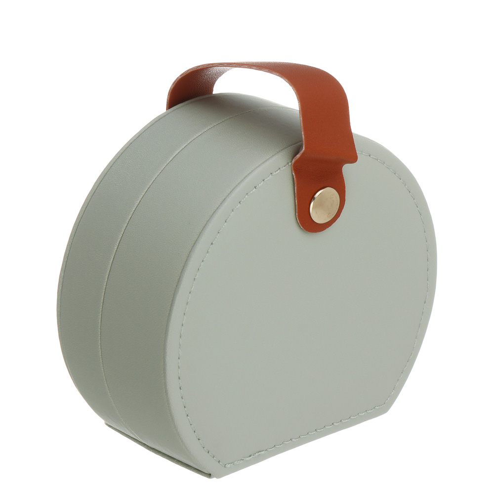 Шкатулка для украшений, 9x10x4 см, ПВХ, 3 цвета, арт.№ 504-960