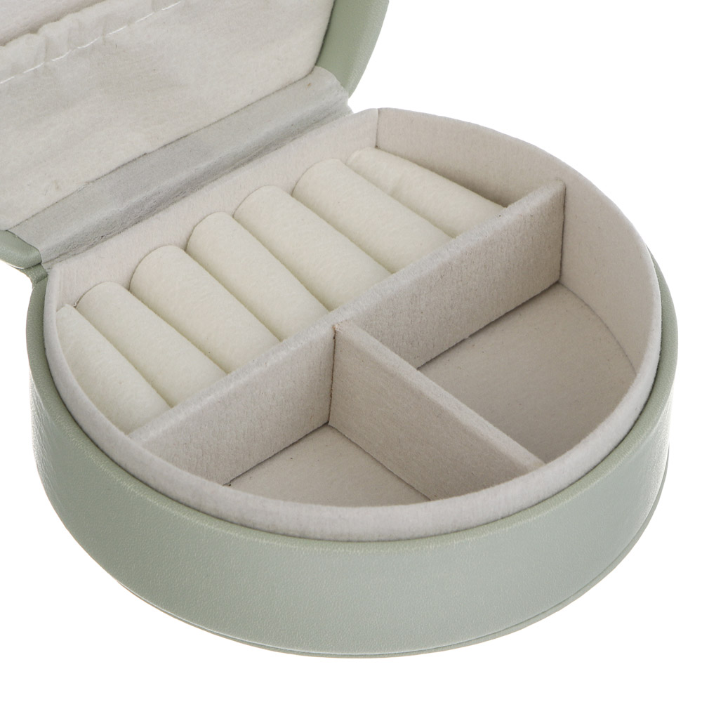 Шкатулка для украшений, 9x10x4 см, ПВХ, 3 цвета, арт.№ 504-960