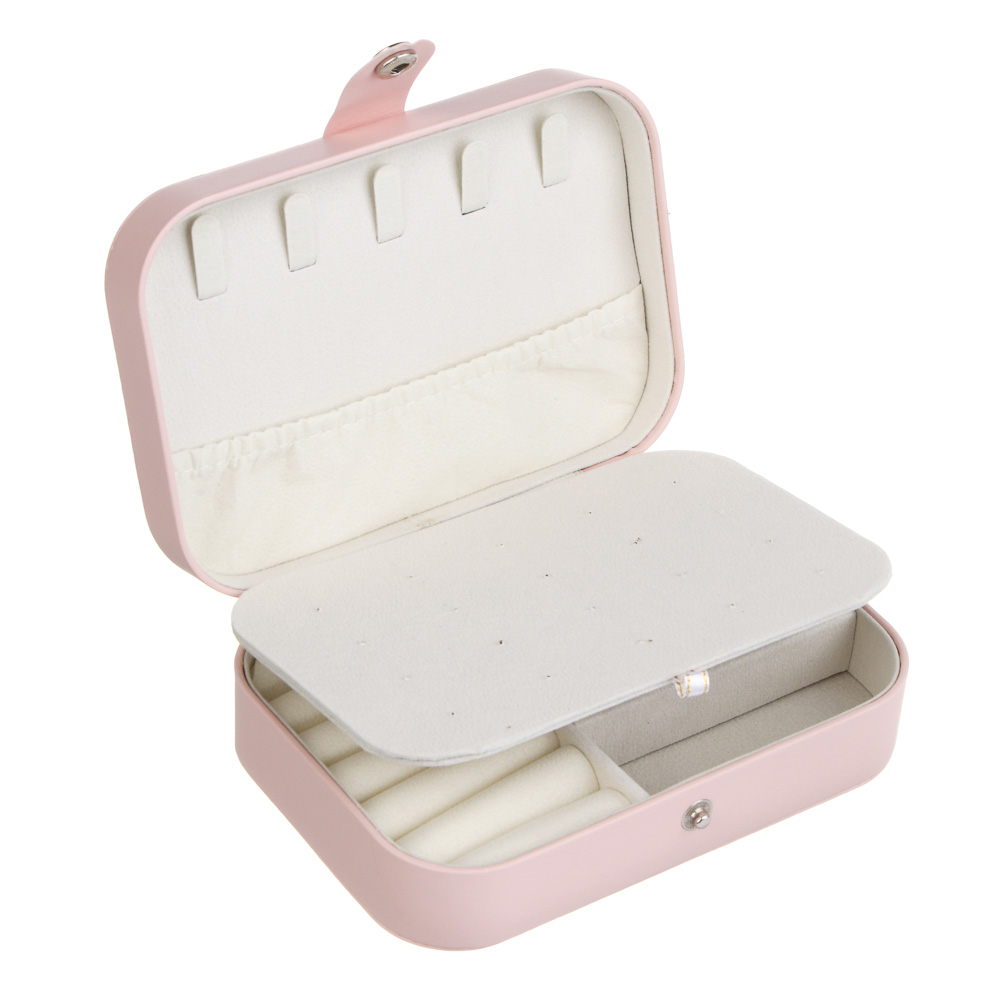 Шкатулка для украшений, 16x11x5 см, ПВХ, 3 цвета, арт.№ 504-961