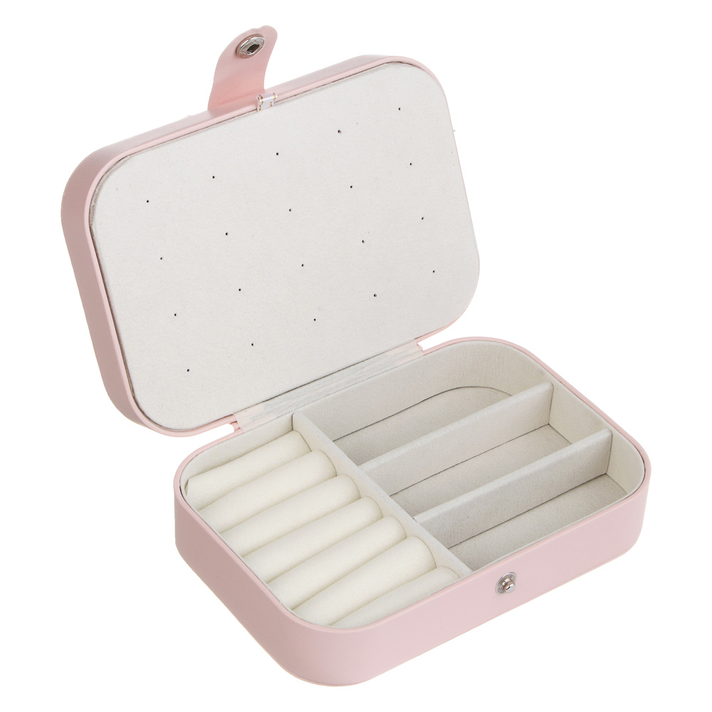 Шкатулка для украшений, 16x11x5 см, ПВХ, 3 цвета, арт.№ 504-961