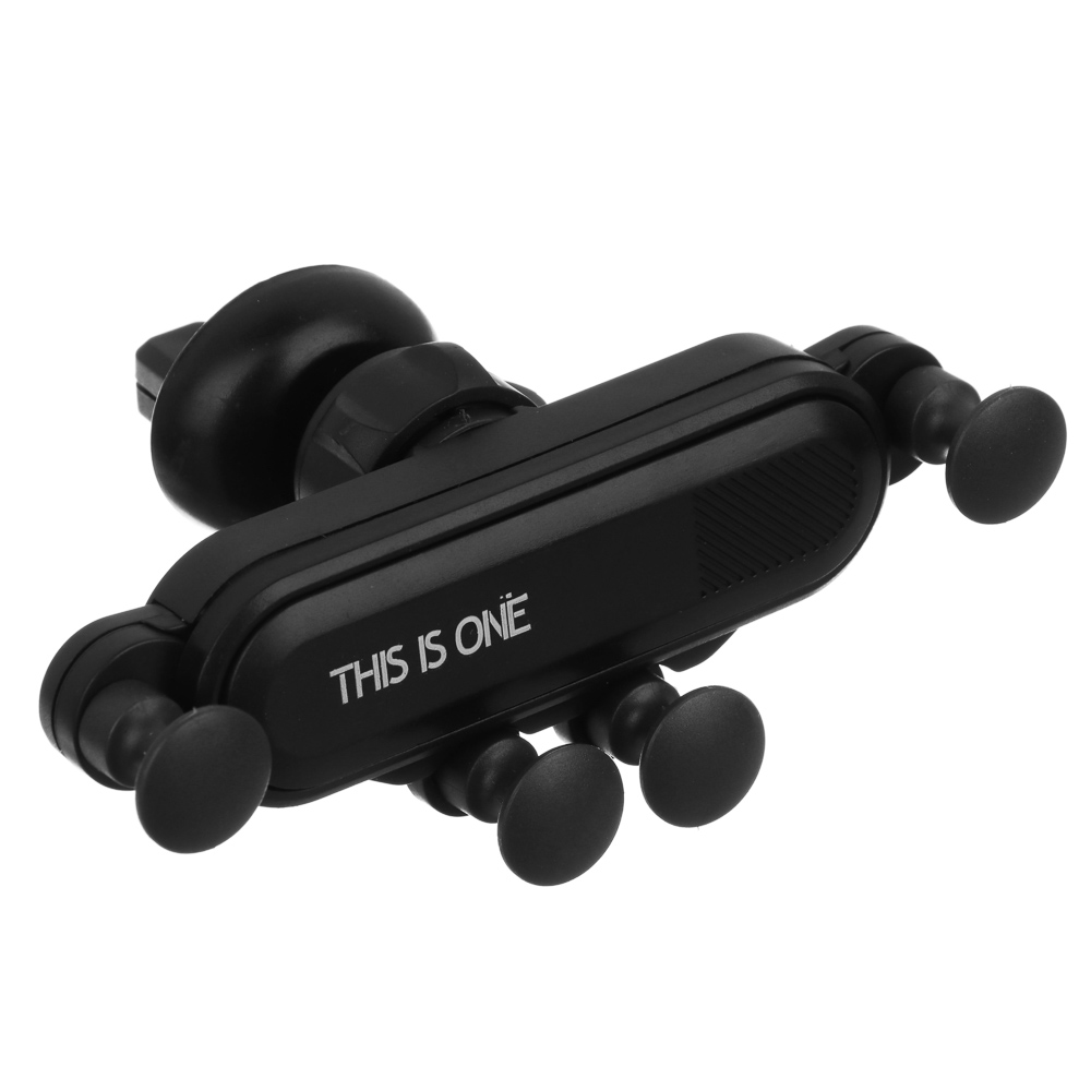 NG Держатель телефона на дефлектор, универсальный размер, гравитационный, пластик, арт.№ 733-037