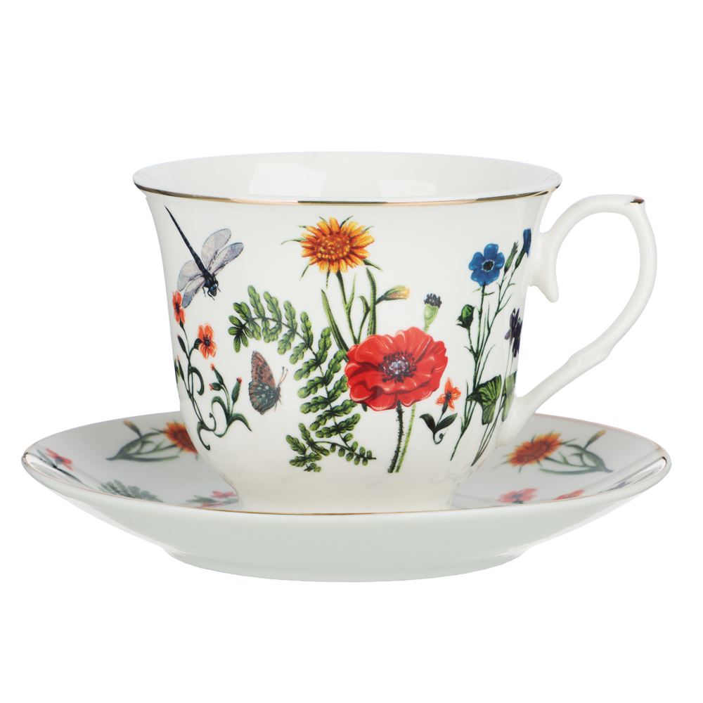 Набор чайный 4 пр., 225мл, MILLIMI, Аличе, фарфор, арт.№ 802-567